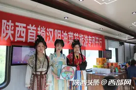 春日经济热力十足 陕西铁路开行“丝路号·三秦四季”赏花旅游专列图片