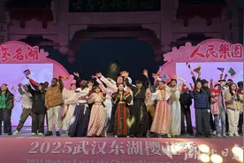 “樱花季”免签来汉外国人劲增160%图片