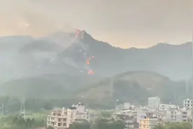 广西博白突发山火，数公里外县城能看到明火，应急：已扑灭，无人员伤亡和重大财产损失图片