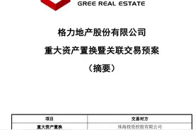 格力地产公告：将逐步退出房地产业务！上半年归母净利润亏损7.77亿元，董明珠曾称：它跟我没有任何关系图片