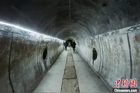 浙江绍兴古城地下别有“洞”天 探秘“三山”防空洞图片