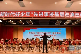 2024年青岛市“新时代好少年”先进事迹基层巡演巡讲胶州专场成功举办图片