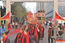 北帝巡游庆元宵 十八方阵齐贺岁图片