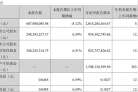 陕国投前三季度营收净利双增，年内合计分红超4亿元图片