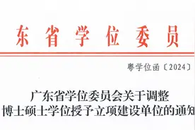 读硕士有新选择！广以获批硕士学位授予立项建设单位图片