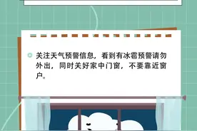 汛期安全指南⑤丨出现冰雹，这些避险知识请牢记图片