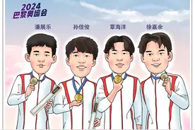 （图表·漫画）巴黎奥运会｜接力夺金图片