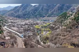 四季中国丨春到长城：山花烂漫山河美(2)图片