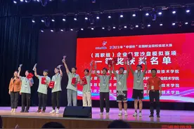 企业如何经营？长沙民政职院学子在沙盘模拟赛上获佳绩图片