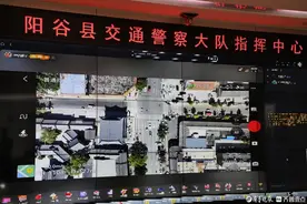 阳谷：无人机助力国庆假期路面交通精准疏导图片