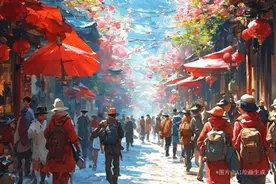 【巳巳如意万象新】漫评丨红红火火中国年，照见新年新图景图片