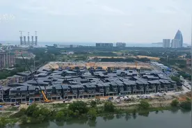 瞰海南｜三亚海棠故事文旅项目一期封顶 预计2025年底试运营图片