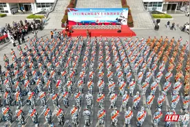 热血出征！张家界航空工业职业技术学院637名定向培养军士学员入伍图片