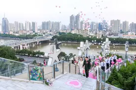 一江两岸见证！广州越秀区首个江景结婚登记户外颁证点设在这图片