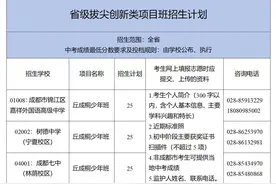 一文读懂！2024成都高中项目班怎么招生，怎么录取？图片