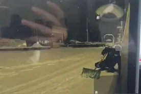 法院保安凌晨扎破路边特斯拉车胎，聘用公司：其家中有事心里窝火，已终止用工协议图片