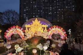 昼赏花夜观灯，2025年广州文化公园“元宵灯会”亮点提前看图片