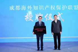 成都海外知识产权保护联盟正式揭牌成立图片