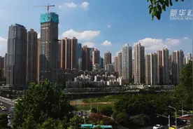 （延时摄影）山城 山·水图片