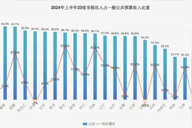 前7个月非税收入上涨12%，成为地方重要财政收入来源图片