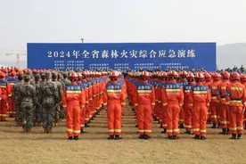 实兵、实装、实战！山东省2024年森林火灾综合应急演练在济宁举行图片