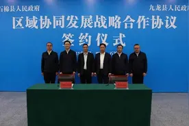 雅安石棉：与甘孜州九龙县是好邻居   更应携手同行共谋发展图片