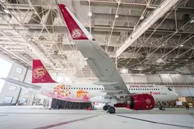 吉祥航空发布最新款彩绘涂装，助力中西部商旅资源走向更大市场图片