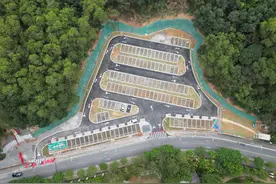 江门市蓬江区建设9个智慧化停车场图片