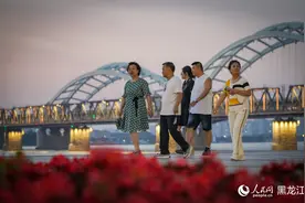 “尔滨”夏日三部曲③：赏夕阳图片
