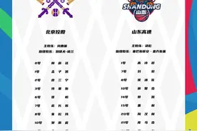 山东男篮上半场领先北控9分，库马杰复出图片