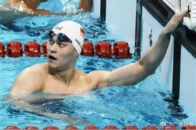 孙杨最后一刻被湖北小将反超，将满34岁的他成全场年纪最大选手图片