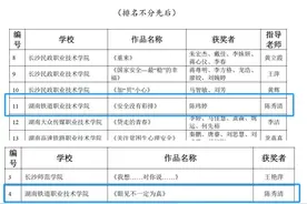 湖南铁道职院在2023年湖南省学生安全短视频大赛中获佳绩图片