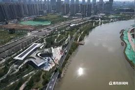 张村河生态修复和环境整治提升一期工程1.2公里先行启动区9月开放图片