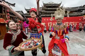 新春走基层——福地怀化•温暖年｜​通道：侗韵年味醉游人图片