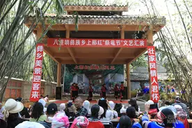 文山丘北县那红村举行“三月三”祭“竜”节庆祝活动图片