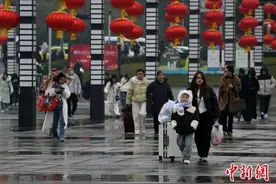 （新春走基层）2025年春运启幕：重庆火车站返乡旅客增多图片