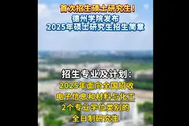 首次招生硕士研究生！德州学院发布2025年硕士研究生招生章程图片