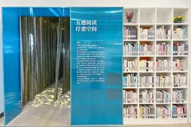 浙江嘉兴市图书馆推出五感阅读疗愈空间图片