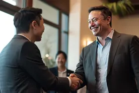 马斯克的中国往事图片