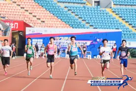 山东省大众田径公开赛（第二站）在山东省体育中心鸣枪开赛图片