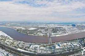 老舍笔下《济南的冬天》系列十三——银装素裹母亲河图片