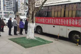 贵州省职工医院到清镇为新就业形态劳动者免费体检图片