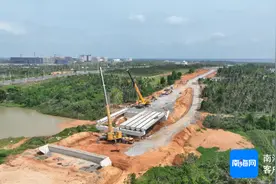 ​文昌国际航天城起步区次干路路网工程（二期）项目加快建设图片