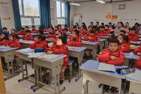 幼小衔接，共筑成长——唐县第八幼儿园赴小学听课教研活动图片