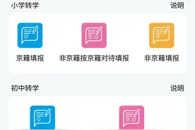 北京东城区和朝阳区发布义务教育阶段转学工作安排图片