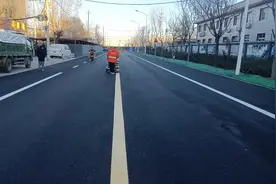 旧路换新颜，连接回天地区与海淀的交通要道大修完工图片