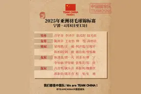 2025年亚洲羽毛球锦标赛下月初宁波开赛，国羽五个单项满额参赛图片