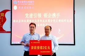 崇阳农商银行为崇阳武汉商会授信2亿元图片