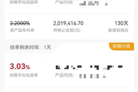线上大额存单转让区频现高利率产品 投资者分享“捡漏”经验：还剩1年多到期，利率竟然有3.1%⋯⋯图片