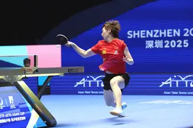 （体育）乒乓球——亚洲杯：王曼昱晋级八强图片